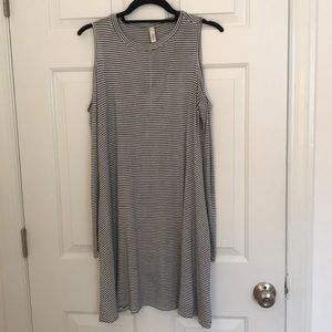 Cold shoulder dress